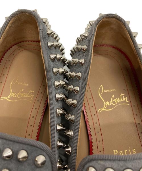 Christian Louboutin（クリスチャン・ルブタン）Christian Louboutin (クリスチャン・ルブタン) シューズ グレー サイズ:39の古着・服飾アイテム