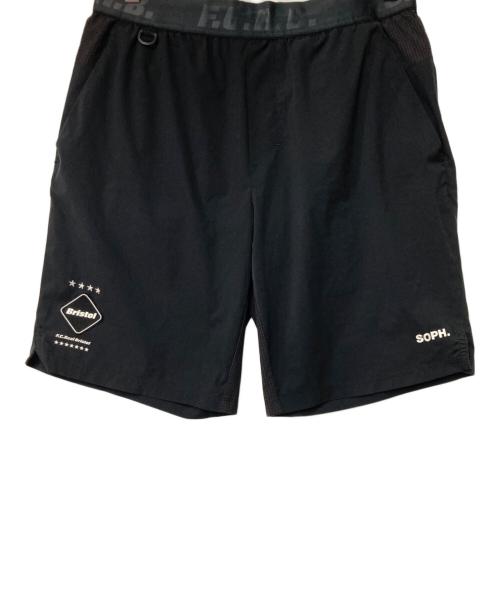 F.C.R.B.（エフシーレアルブリストル）F.C.R.B. (エフシーレアルブリストル) STRETCH LIGHT WEIGHT EASY SHORTS ブラック サイズ:Ｍの古着・服飾アイテム