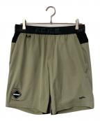 F.C.R.B.エフシーレアルブリストル）の古着「STRETCH LIGHT WEIGHT EASY SHORTS」｜オリーブ