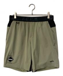 F.C.R.B.（エフシーレアルブリストル）の古着「STRETCH LIGHT WEIGHT EASY SHORTS」｜オリーブ