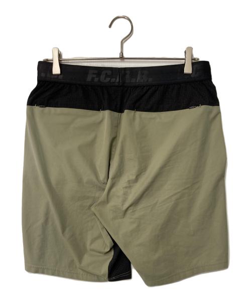 F.C.R.B.（エフシーレアルブリストル）F.C.R.B. (エフシーレアルブリストル) STRETCH LIGHT WEIGHT EASY SHORTS オリーブ サイズ:Ｍの古着・服飾アイテム