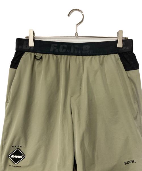 F.C.R.B.（エフシーレアルブリストル）F.C.R.B. (エフシーレアルブリストル) STRETCH LIGHT WEIGHT EASY SHORTS オリーブ サイズ:Ｍの古着・服飾アイテム