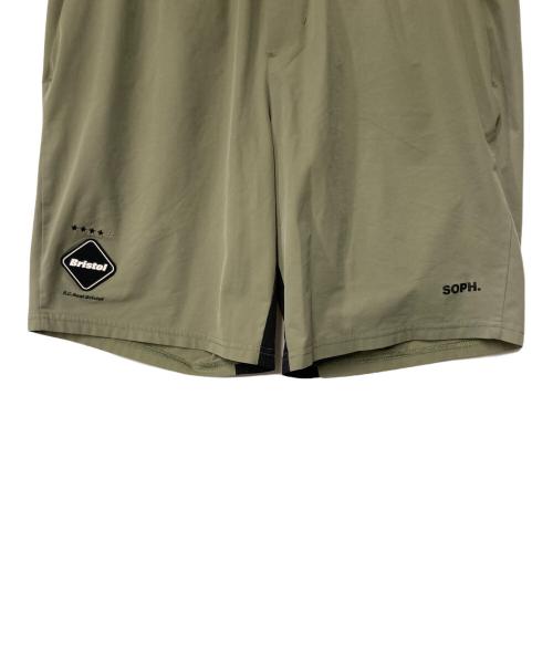 F.C.R.B.（エフシーレアルブリストル）F.C.R.B. (エフシーレアルブリストル) STRETCH LIGHT WEIGHT EASY SHORTS オリーブ サイズ:Ｍの古着・服飾アイテム