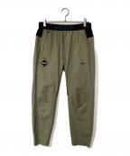 F.C.R.B.エフシーレアルブリストル）の古着「STRETCH LIGHT WEIGHT EASY TAPERED PANTS」｜オリーブ