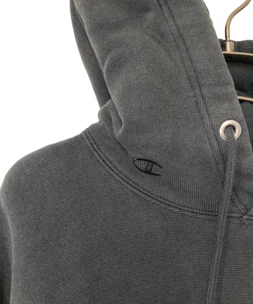 Champion（チャンピオン）Champion (チャンピオン) N.HOOLYWOOD (エヌ ハリウッド) NEW WEAVE PULLOVER HOODIE グレー サイズ:Ｍの古着・服飾アイテム