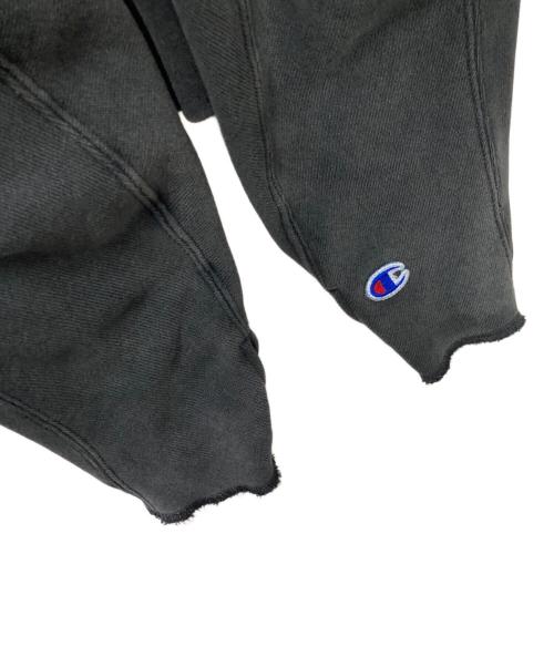 Champion（チャンピオン）Champion (チャンピオン) N.HOOLYWOOD (エヌ ハリウッド) NEW WEAVE PULLOVER HOODIE グレー サイズ:Ｍの古着・服飾アイテム