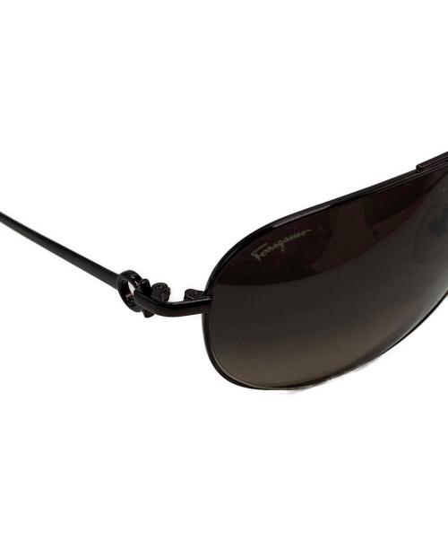 Salvatore Ferragamo（サルヴァトーレ フェラガモ）Salvatore Ferragamo (サルヴァトーレ フェラガモ) サングラス ブラックの古着・服飾アイテム