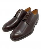 TOD'Sトッズ）の古着「プレーントゥレースアップシューズ」｜ブラウン