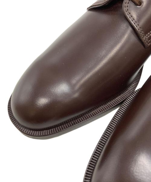TOD'S（トッズ）TOD'S (トッズ) プレーントゥレースアップシューズ ブラウン サイズ:8の古着・服飾アイテム