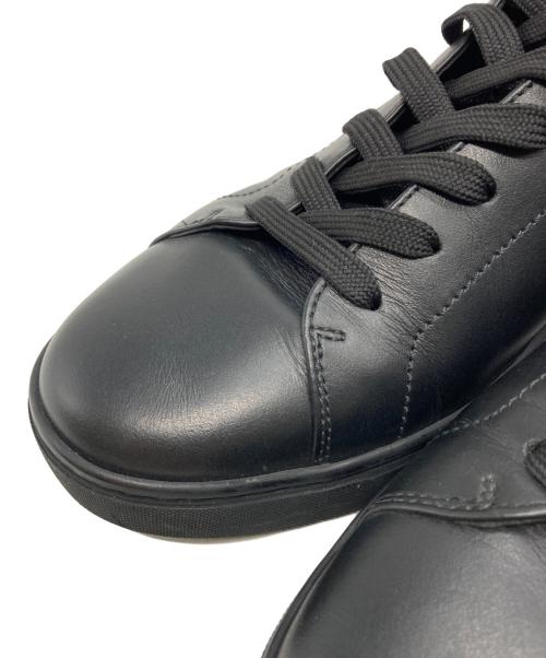 DOLCE & GABBANA（ドルチェ＆ガッバーナ）DOLCE & GABBANA (ドルチェ＆ガッバーナ) レザーハイカットスニーカー ブラック サイズ:7の古着・服飾アイテム