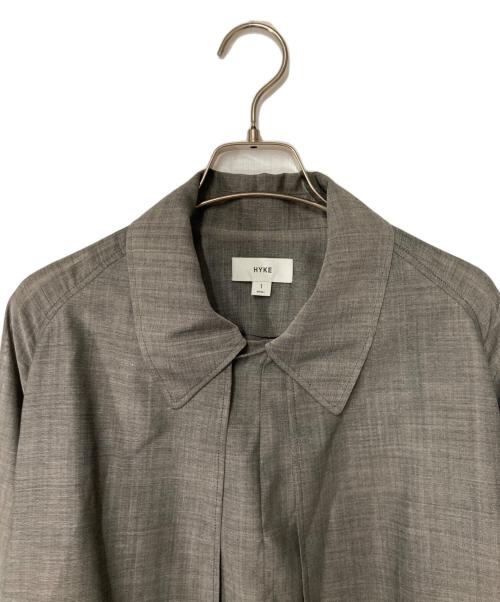 HYKE（ハイク）HYKE (ハイク) トレンチコート グレー サイズ:1の古着・服飾アイテム