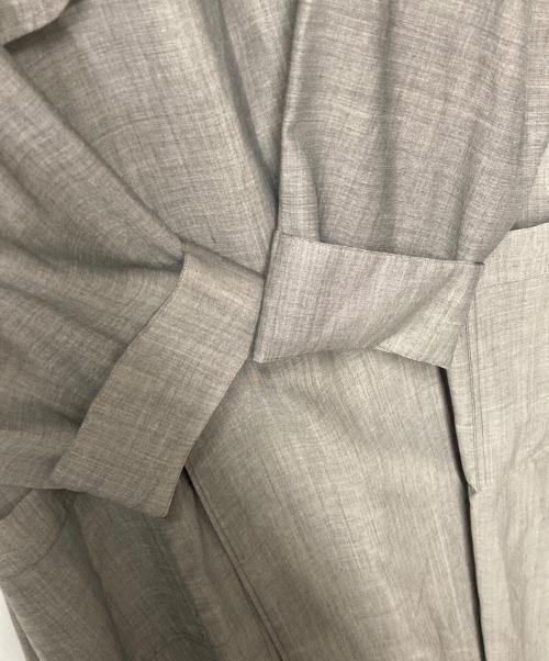HYKE（ハイク）HYKE (ハイク) トレンチコート グレー サイズ:1の古着・服飾アイテム