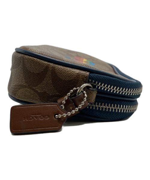 COACH（コーチ）COACH (コーチ) シグネチャーショルダーバッグ ブラウンの古着・服飾アイテム