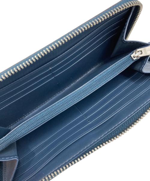 COACH（コーチ）COACH (コーチ) シグネチャーラウンドファスナーウォレット ブラウンの古着・服飾アイテム