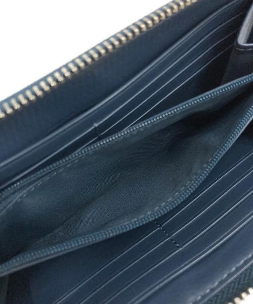 COACH（コーチ）COACH (コーチ) シグネチャーラウンドファスナーウォレット ブラウンの古着・服飾アイテム