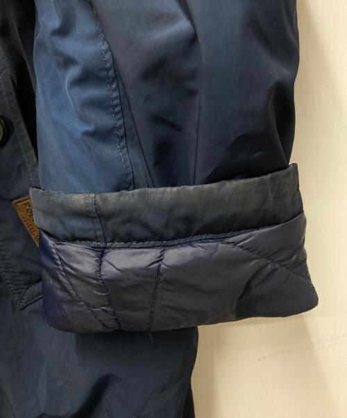 POLO RALPH LAUREN（ポロ・ラルフローレン）POLO RALPH LAUREN (ポロ・ラルフローレン) 中綿ステンカラーコート ネイビー サイズ:Ｍの古着・服飾アイテム
