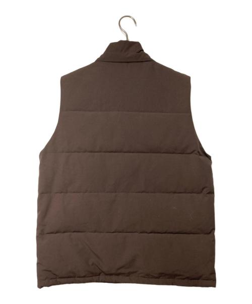 DANTON（ダントン）DANTON (ダントン) ダウンベスト ブラウン サイズ:40の古着・服飾アイテム