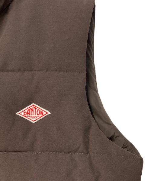 DANTON（ダントン）DANTON (ダントン) ダウンベスト ブラウン サイズ:40の古着・服飾アイテム