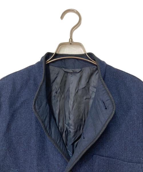PAPAS（パパス）PAPAS (パパス) ニットジャケット ネイビー サイズ:Mの古着・服飾アイテム