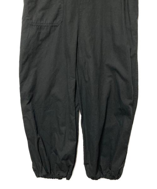Spick and Span（スピック＆スパン）Spick and Span (スピック＆スパン) リップストップオーバーオール ブラック サイズ:Freeの古着・服飾アイテム
