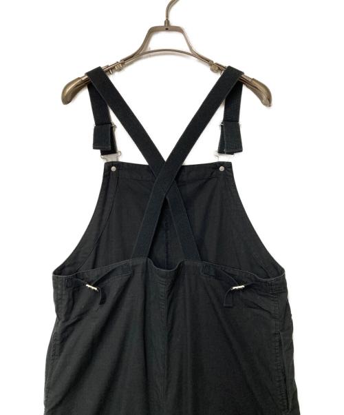 Spick and Span（スピック＆スパン）Spick and Span (スピック＆スパン) リップストップオーバーオール ブラック サイズ:Freeの古着・服飾アイテム