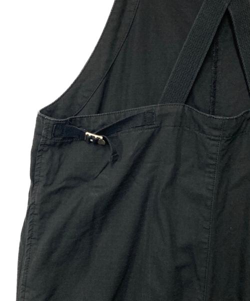 Spick and Span（スピック＆スパン）Spick and Span (スピック＆スパン) リップストップオーバーオール ブラック サイズ:Freeの古着・服飾アイテム