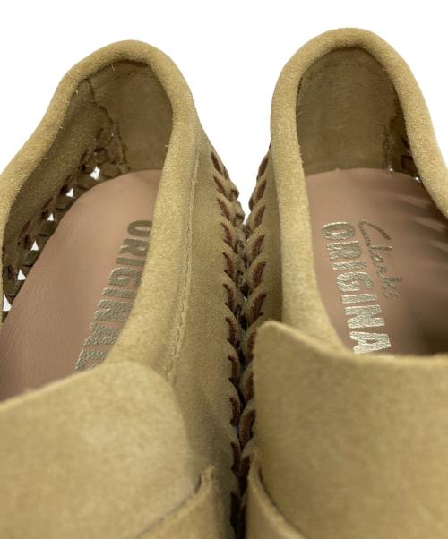 CLARKS（クラークス）CLARKS (クラークス) WB Loafer Weave ブラウン サイズ:8の古着・服飾アイテム