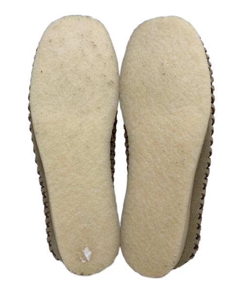 CLARKS（クラークス）CLARKS (クラークス) WB Loafer Weave ブラウン サイズ:8の古着・服飾アイテム