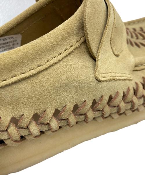 CLARKS（クラークス）CLARKS (クラークス) WB Loafer Weave ブラウン サイズ:8の古着・服飾アイテム