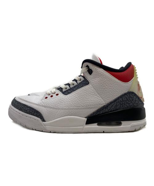 NIKE（ナイキ）NIKE (ナイキ) Air Jordan 3 Retro SE-T CO JP Fire Red Denim サイズ:US 9/UK 8/EUR 42.5/cm 27/BR 40.5/CN 270(2.5)の古着・服飾アイテム