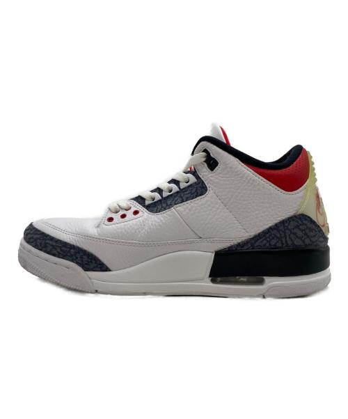 NIKE（ナイキ）NIKE (ナイキ) Air Jordan 3 Retro SE-T CO JP Fire Red Denim サイズ:US 9/UK 8/EUR 42.5/cm 27/BR 40.5/CN 270(2.5)の古着・服飾アイテム