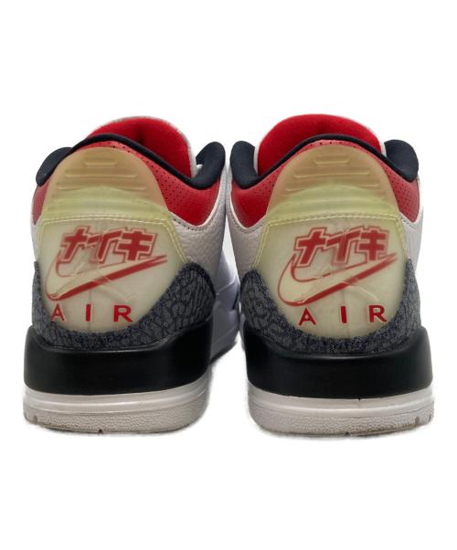 NIKE（ナイキ）NIKE (ナイキ) Air Jordan 3 Retro SE-T CO JP Fire Red Denim サイズ:US 9/UK 8/EUR 42.5/cm 27/BR 40.5/CN 270(2.5)の古着・服飾アイテム