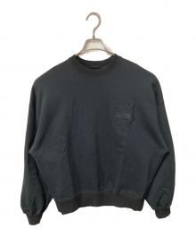 EVISEN（エビセン）の古着「クルーネックスウェット」｜ブラック