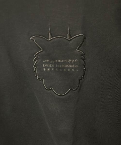 EVISEN（エビセン）EVISEN (エビセン) クルーネックスウェット ブラック サイズ:Ｍの古着・服飾アイテム