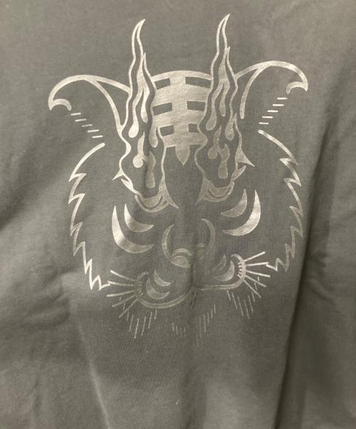 EVISEN（エビセン）EVISEN (エビセン) クルーネックスウェット ブラック サイズ:Ｍの古着・服飾アイテム