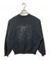 EVISEN (エビセン) クルーネックスウェット ブラック サイズ:Ｍ：5000円