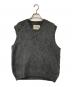 BEAMS（ビームス）の古着「FUTURE ARCHIVE / SHAGGY グレー BEAMS  KNIT VEST」｜グレー
