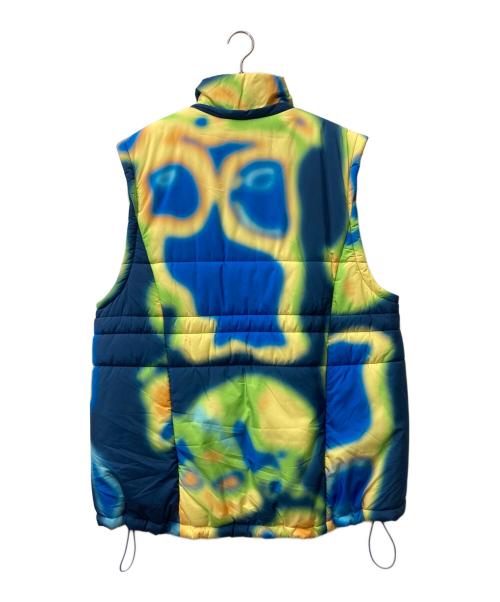 MAISON SPECIAL（メゾンスペシャル）MAISON SPECIAL (メゾンスペシャル) タイダイダウンジャケット ブルー×イエロー サイズ:Freeの古着・服飾アイテム