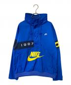 NIKEナイキ）の古着「RISE PACK WOVEN JACKET」｜ブルー×イエロー