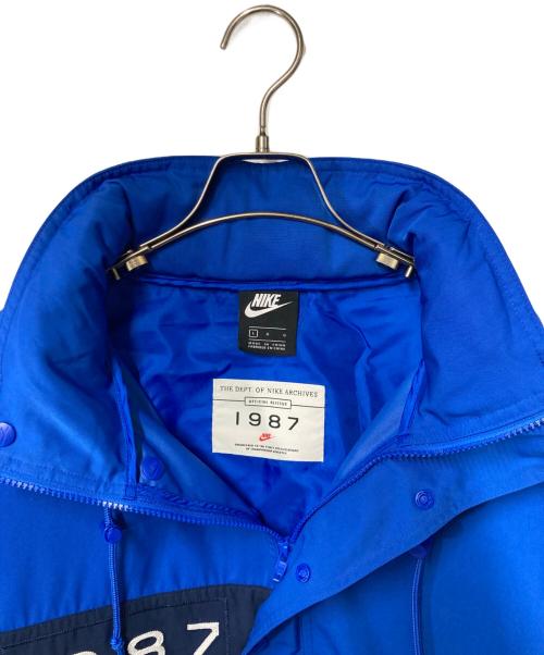 NIKE（ナイキ）NIKE (ナイキ) RISE PACK WOVEN JACKET ブルー×イエロー サイズ:Lの古着・服飾アイテム
