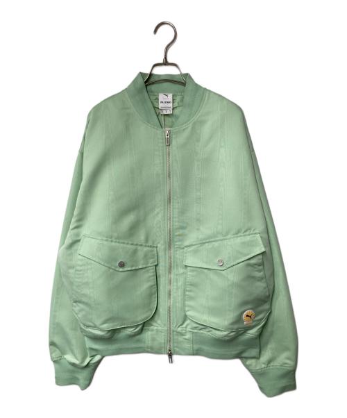 PUMA（プーマ）PUMA (プーマ) palomo ライトウェイト ジャケット グリーン サイズ:Lの古着・服飾アイテム