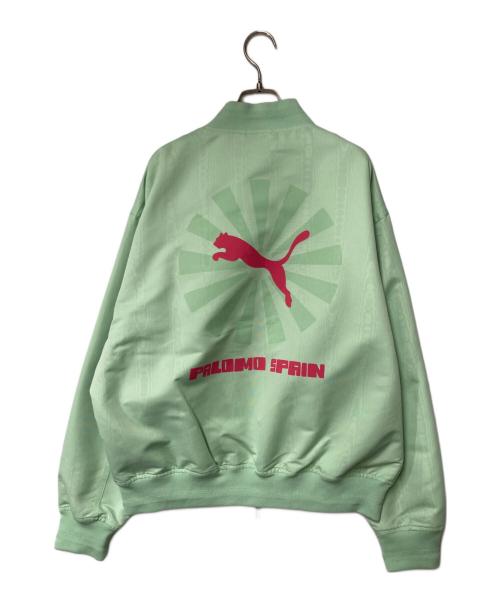 PUMA（プーマ）PUMA (プーマ) palomo ライトウェイト ジャケット グリーン サイズ:Lの古着・服飾アイテム