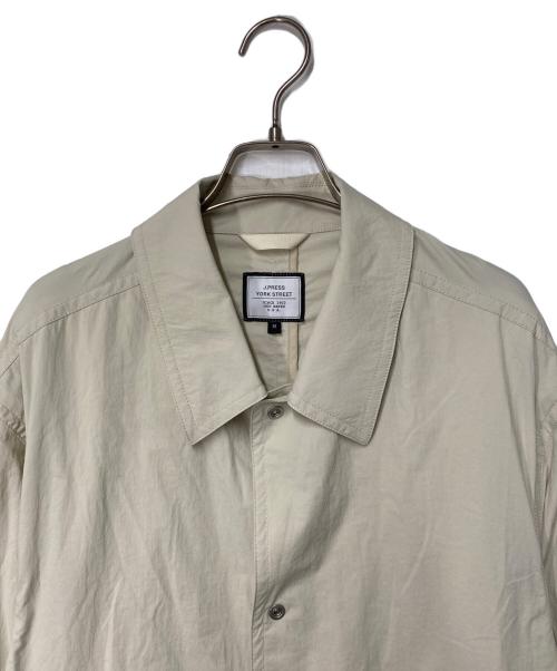 J.PRESS（ジェイプレス）J.PRESS (ジェイプレス) ステンカラーコート ベージュ サイズ:Ｍの古着・服飾アイテム