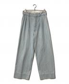 Dickies×digawelディッキーズ×ディガウェル）の古着「2タックワイドパンツ」｜インディゴ