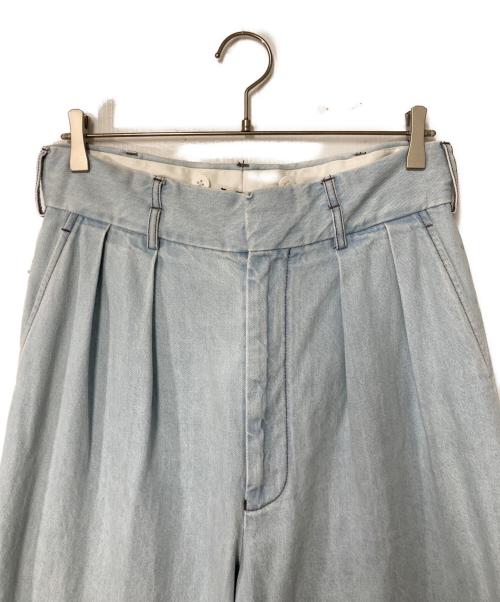 Dickies（ディッキーズ）Dickies (ディッキーズ) digawel (ディガウェル) 2タックワイドパンツ インディゴ サイズ:1の古着・服飾アイテム