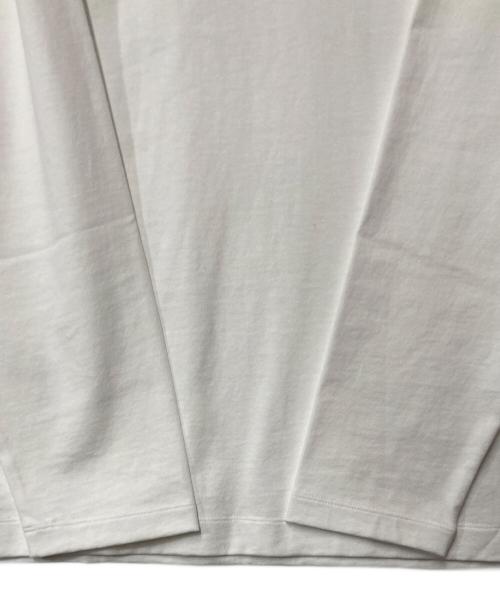 ATON（エイトン）ATON (エイトン) ルーズフィットロングスリーブTシャツ ホワイト サイズ:4の古着・服飾アイテム