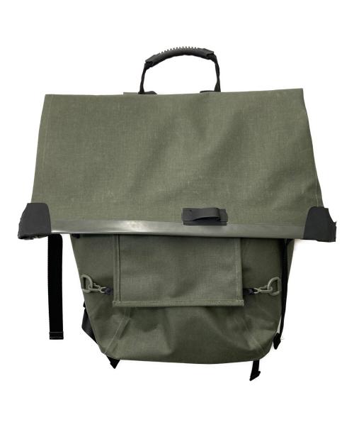 F/CE.（エフシーイー）F/CE. (エフシーイー) CORDURA (コーデュラ) DRY ZIPLOCK BACKPACK カーキの古着・服飾アイテム