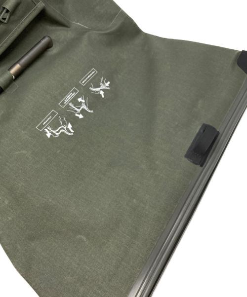 F/CE.（エフシーイー）F/CE. (エフシーイー) CORDURA (コーデュラ) DRY ZIPLOCK BACKPACK カーキの古着・服飾アイテム
