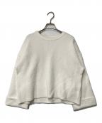 IENAイエナ）の古着「ショート丈ネッププルオーバーニット」｜ホワイト