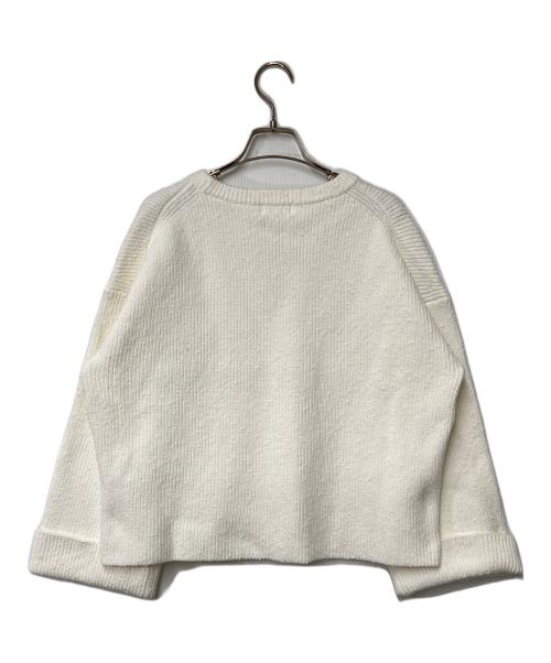 IENA（イエナ）IENA (イエナ) ショート丈ネッププルオーバーニット ホワイト サイズ:Free 未使用品の古着・服飾アイテム